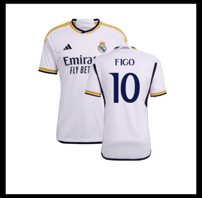 Jalkapallo Pelipaidat Peliasut FC Real Madrid Pelipaita 2023-24 FIGO #10 Koti